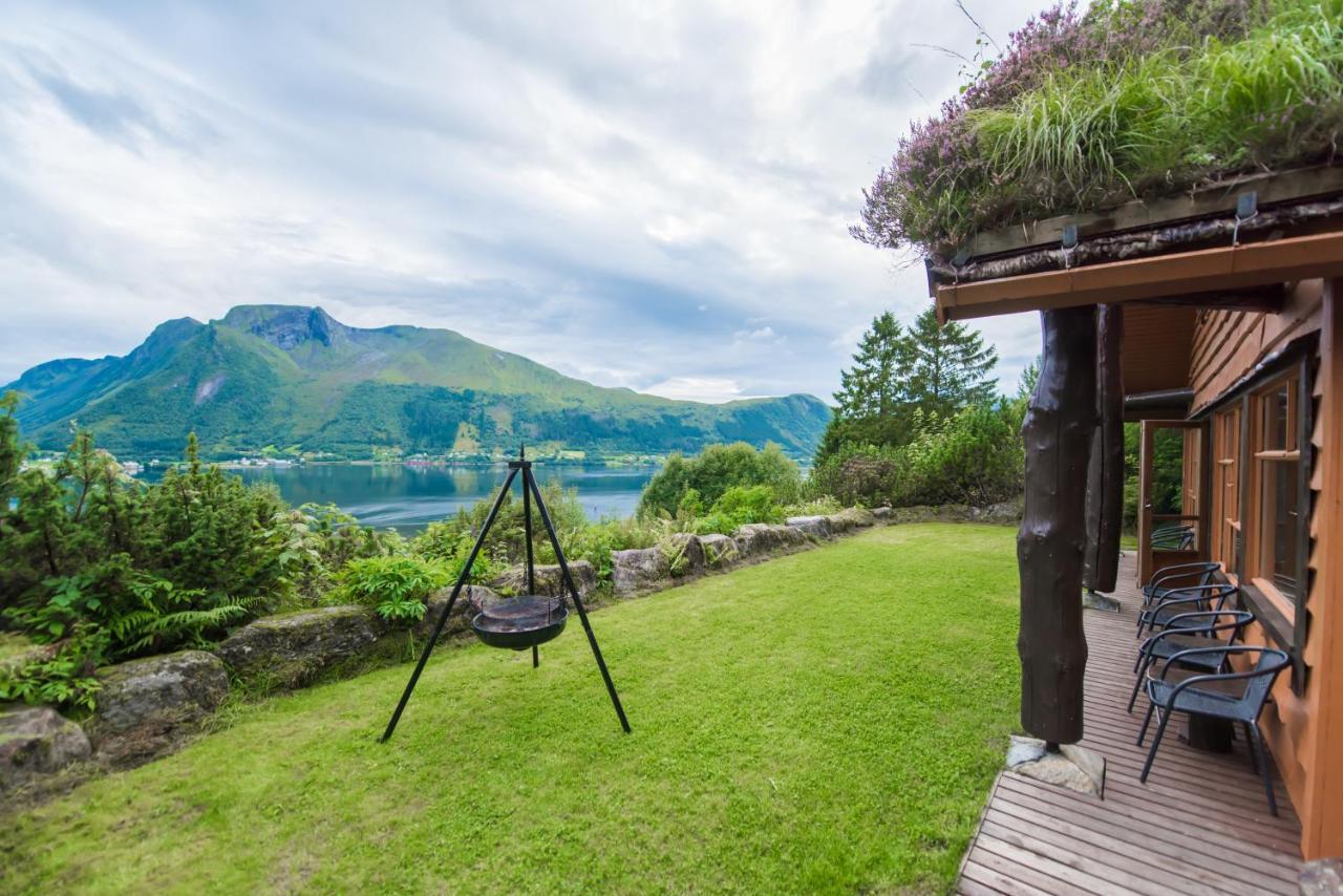 Troll Fjordhytter Syvde Exterior foto
