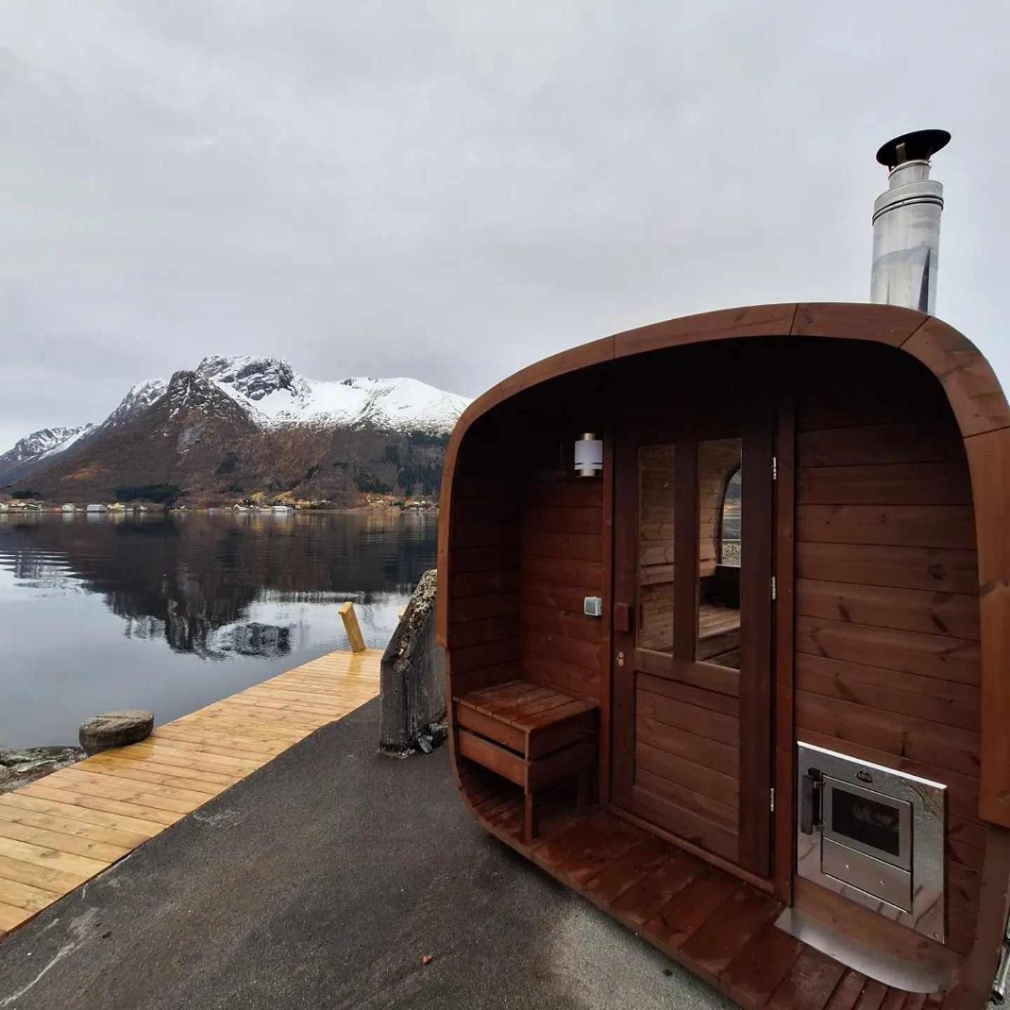 Troll Fjordhytter Syvde Exterior foto